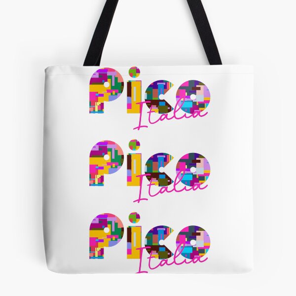 Item preview, Pico, Frosinone, Italy, Italia, colorful typography design for travellers designed and sold by Wanderful-roads.