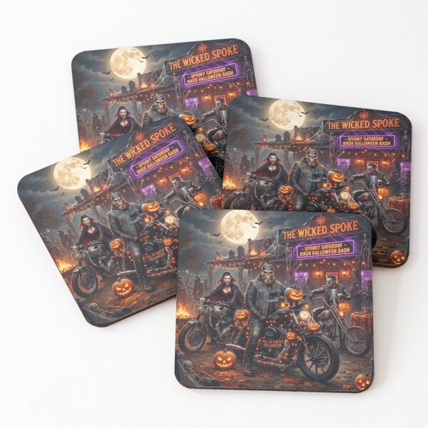 Item preview, Bikers, two-wheeled group, gang, Halloween biker family designed and sold by Sven83.