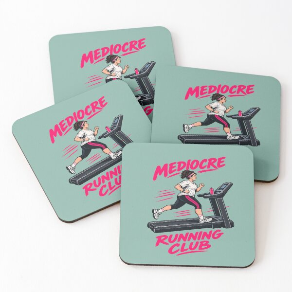 Item preview, Mediocre Running Club – Funny Runner Fitness Humor. designed and sold by Endless7Art.