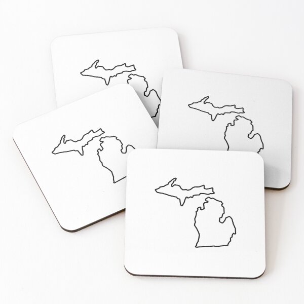 Item preview, Michigan Shape Outline MI designed and sold by shitpostee.