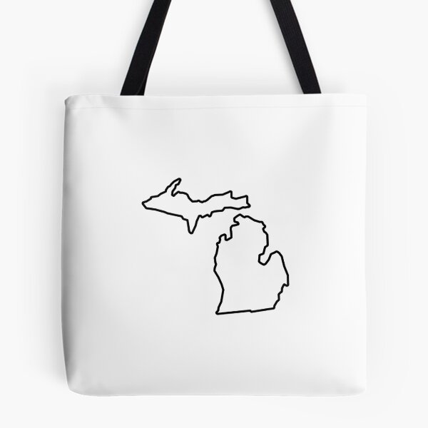 Item preview, Michigan Shape Outline MI designed and sold by shitpostee.