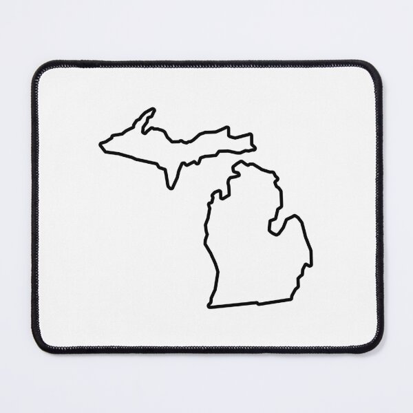 Item preview, Michigan Shape Outline MI designed and sold by shitpostee.
