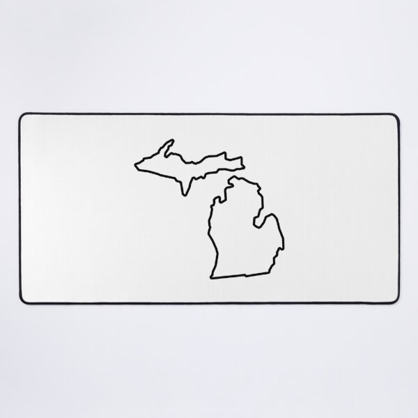 Item preview, Michigan Shape Outline MI designed and sold by shitpostee.
