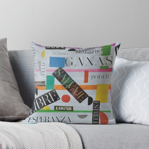 Item preview, Inspirational Typographic Collage: Words and Positivity designed and sold by Veroverove.