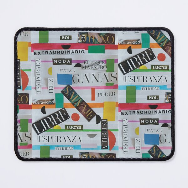 Item preview, Inspirational Typographic Collage: Words and Positivity designed and sold by Veroverove.