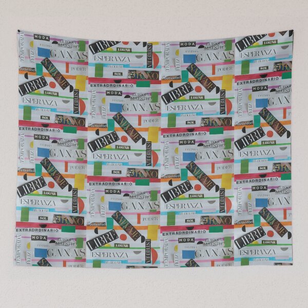 Item preview, Inspirational Typographic Collage: Words and Positivity designed and sold by Veroverove.