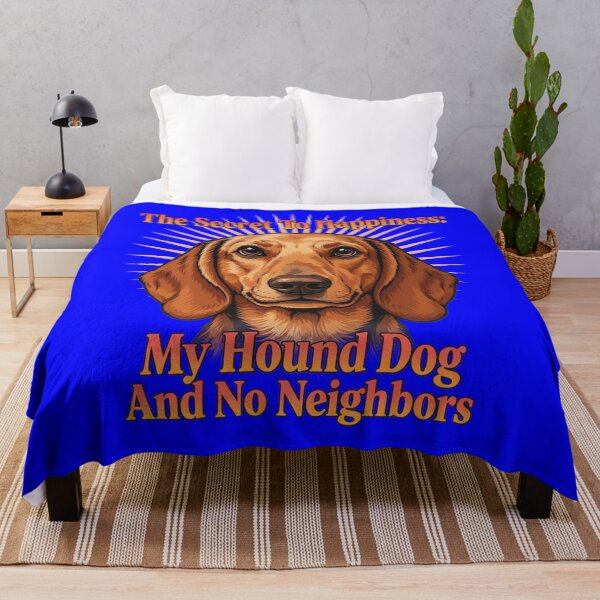 Item preview, Hound Dog Pet Owner The Secret To Happiness: My Hound Dog designed and sold by fantasticdesign.