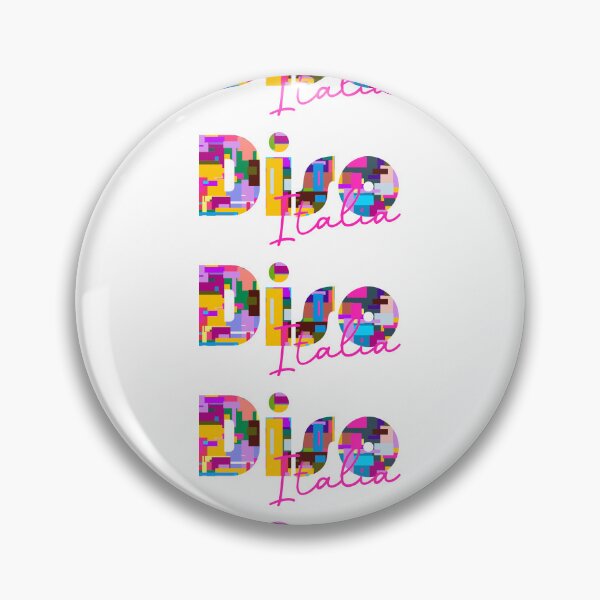 Item preview, Diso, Lecce, Italy, Italia, colorful typography design for travellers designed and sold by Wanderful-roads.