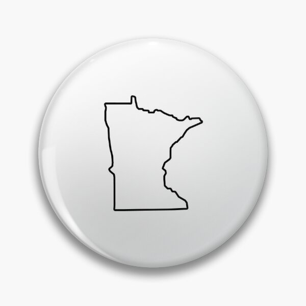 Item preview, Minnesota Shape Outline MN designed and sold by shitpostee.