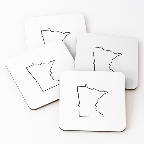 Item preview, Minnesota Shape Outline MN designed and sold by shitpostee.
