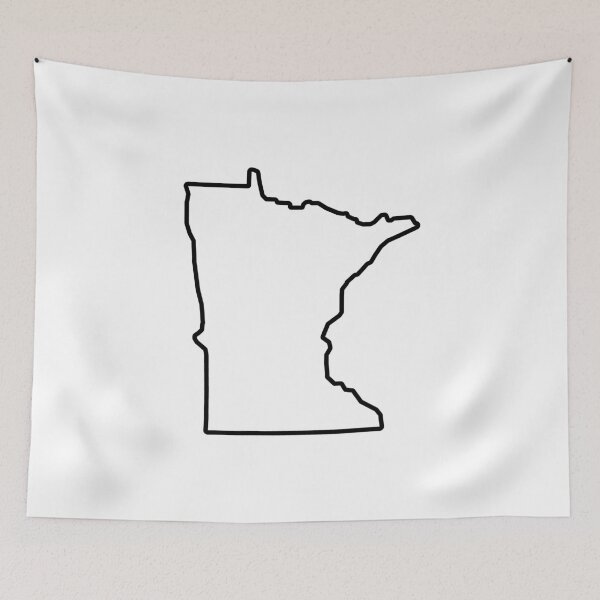 Item preview, Minnesota Shape Outline MN designed and sold by shitpostee.