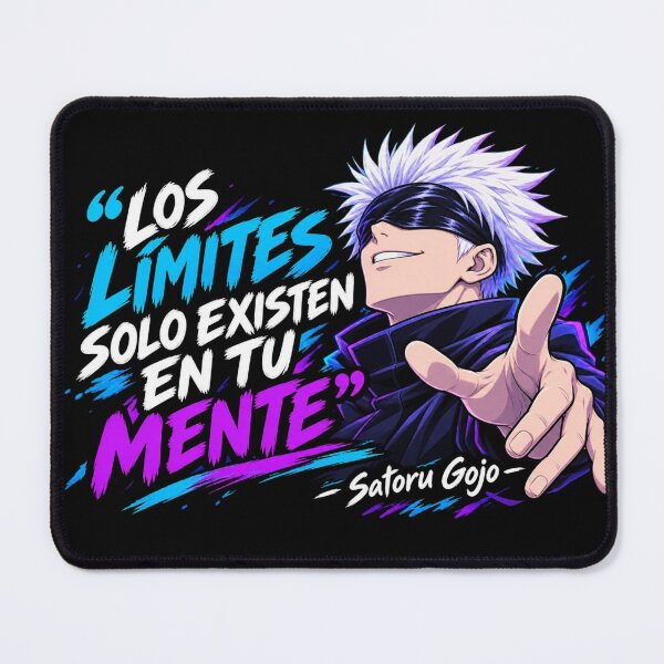 Item preview, Satoru Gojo The Limits Exist Only in Your Mind Anime Quote designed and sold by FXFandomFactory.