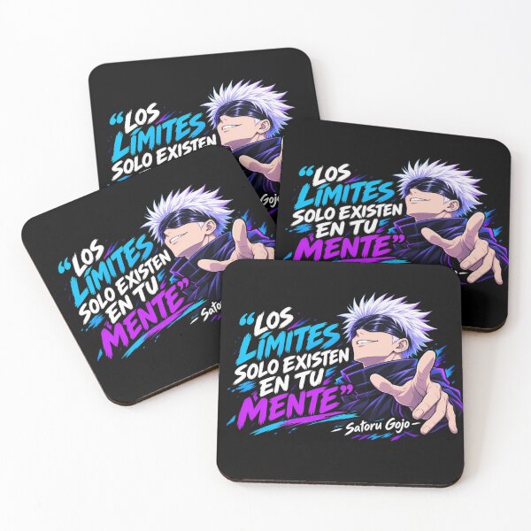 Item preview, Satoru Gojo The Limits Exist Only in Your Mind Anime Quote designed and sold by FXFandomFactory.