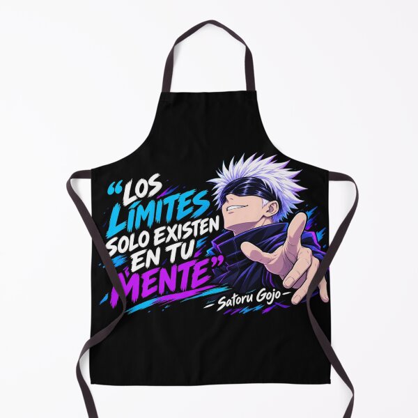 Item preview, Satoru Gojo The Limits Exist Only in Your Mind Anime Quote designed and sold by FXFandomFactory.