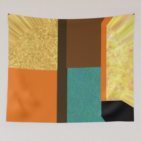 Item preview, Abstract Geometric Color Blocks designed and sold by Elaine M Hayward .