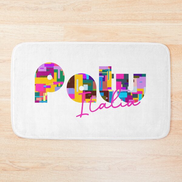 Item preview, Patù, Lecce, Italy, Italia, colorful typography design for travellers designed and sold by Wanderful-roads.