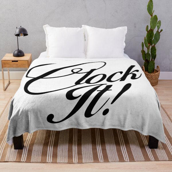 Item preview, Camilla Araujo Merch Clock It designed and sold by Friendlyodditi.