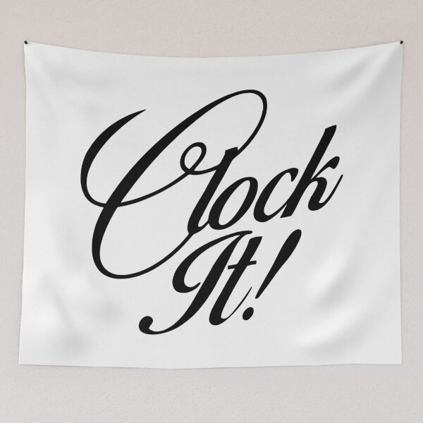 Item preview, Camilla Araujo Merch Clock It designed and sold by Friendlyodditi.