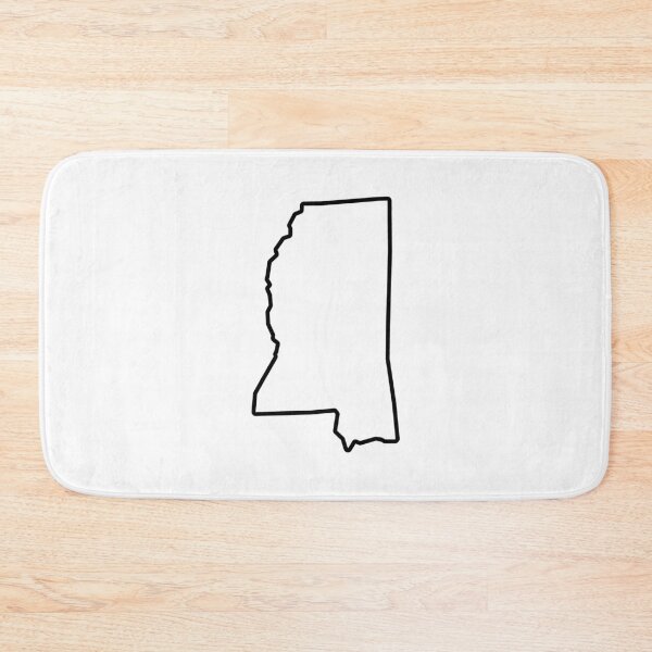 Item preview, Mississippi Shape Outline MS designed and sold by shitpostee.