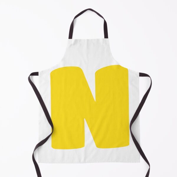 Item preview, Halloween Yellow Letter N Initial designed and sold by remoteart.