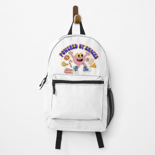Item preview, Powered By Snacks Funny Sticker designed and sold by Orillia.