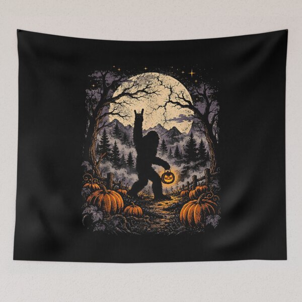 Item preview, Funny Bigfoot Ghost Sasquatch Halloween Pumpkin Costume designed and sold by Denenberg Jardel.