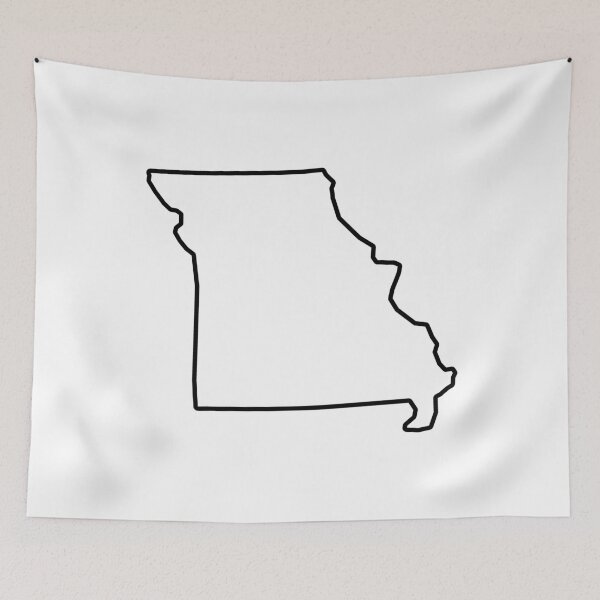 Item preview, Missouri Shape Outline MO designed and sold by shitpostee.