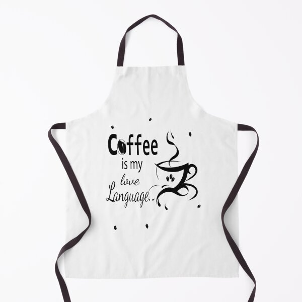 Item preview, Coffee Is My Love Language – Typography & Line Art Coffee Design designed and sold by Carftora786.