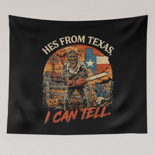 Item preview, Horror Hes from Texas I Can Tell Halloween Humor designed and sold by Denenberg Jardel.