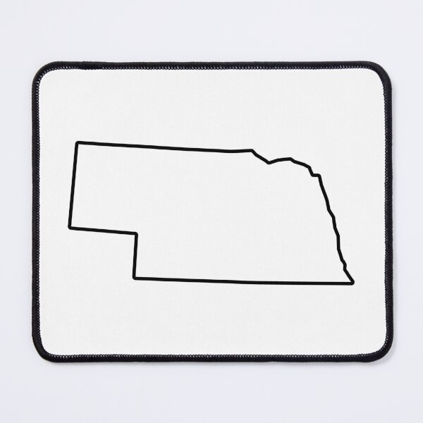 Item preview, Nebraska Shape Outline NE designed and sold by shitpostee.