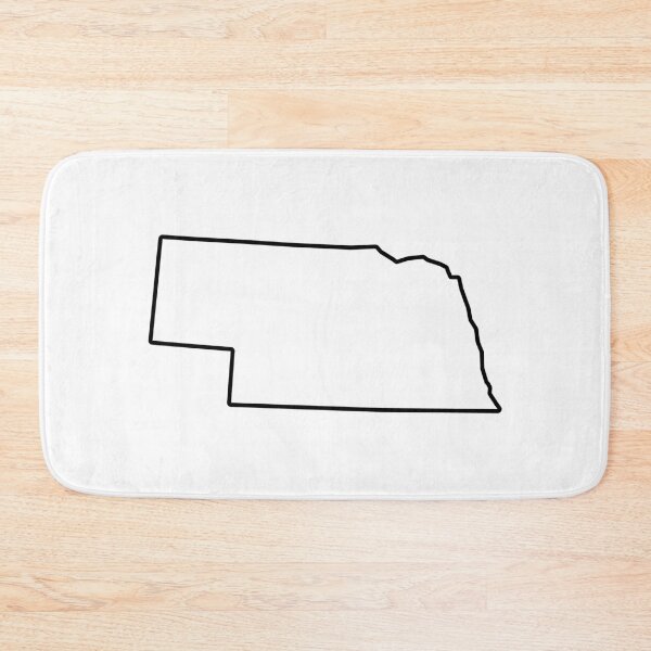 Item preview, Nebraska Shape Outline NE designed and sold by shitpostee.