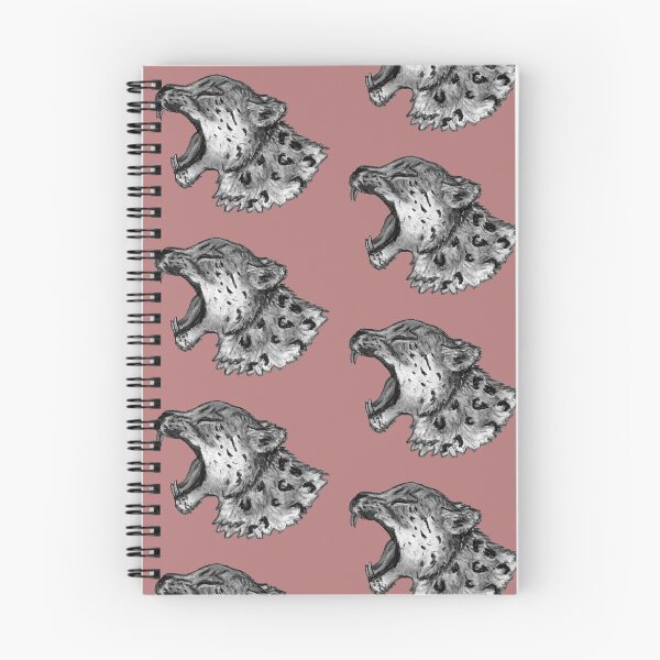 Item preview, Snow Leopard Charcoal Drawing, Cool Gray designed and sold by LooseLeafEarlGray.