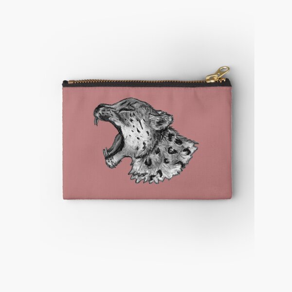 Item preview, Snow Leopard Charcoal Drawing, Cool Gray designed and sold by LooseLeafEarlGray.