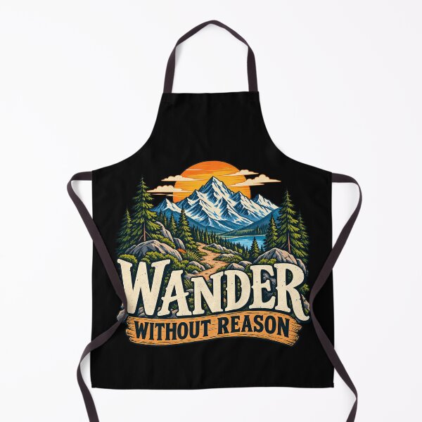 Item preview, Wander Without Reason Mountain Trail Hiking Nature Lover  designed and sold by Photo-Sphere101.