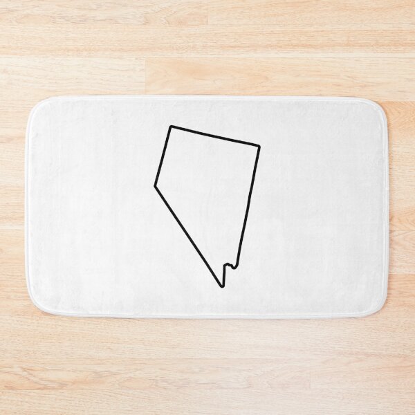 Item preview, Nevada Shape Outline NV designed and sold by shitpostee.