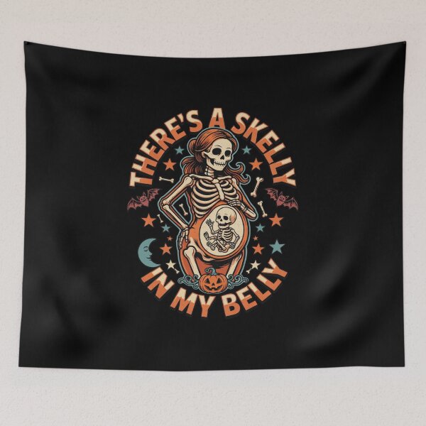 Item preview, Theres A Skelly In My Belly designed and sold by Naitsebas.