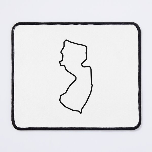 Item preview, New Jersey Shape Outline NJ designed and sold by shitpostee.