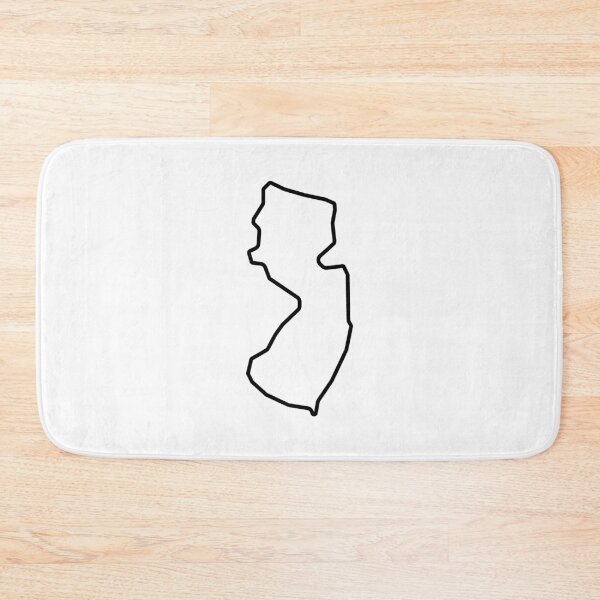 Item preview, New Jersey Shape Outline NJ designed and sold by shitpostee.
