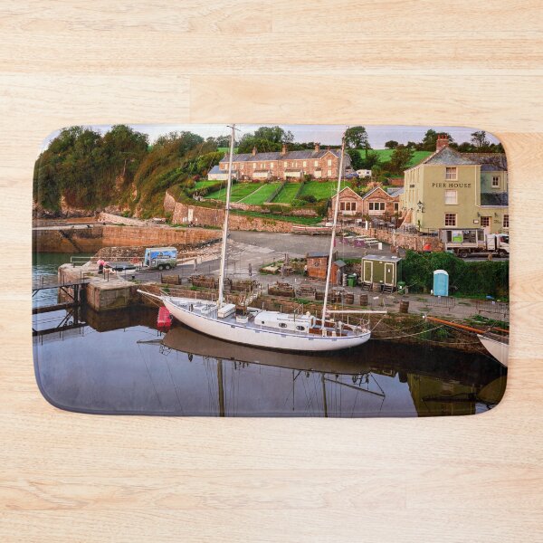 Item preview, Yacht in Charlestown Harbour, Cornwall designed and sold by VnGphoto.