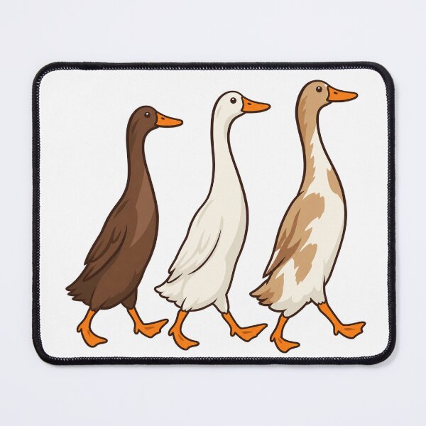Item preview, Indian Runner Ducks Marching in Single File designed and sold by eignvalue.