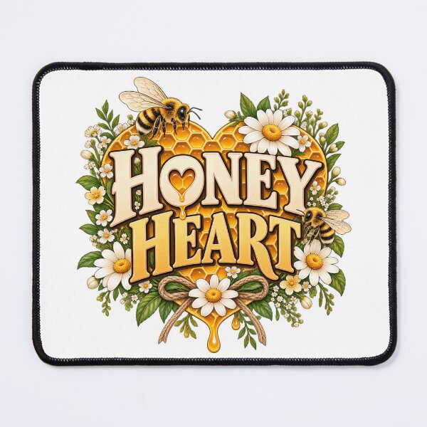 Item preview, Honey Heart Bee & Daisy designed and sold by J-CCreations.