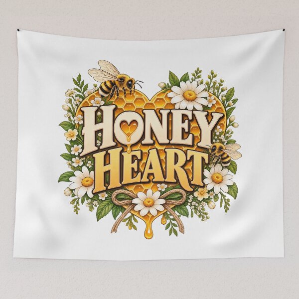 Item preview, Honey Heart Bee & Daisy designed and sold by J-CCreations.