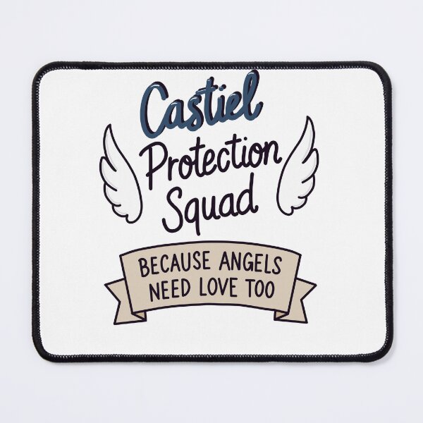 Item preview, Castiel Protection Squad designed and sold by TineHunterArt.