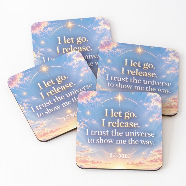 Item preview, I LET GO I RELEASE AFFIRMATION QUOTE designed and sold by I LOVE ME.