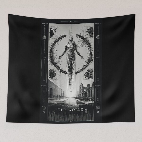 Item preview, Tarot Art: The World designed and sold by PyxieZen.
