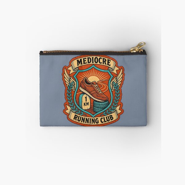 Item preview, Mediocre Running Club – Funny Retro Running Badge. designed and sold by Endless7Art.