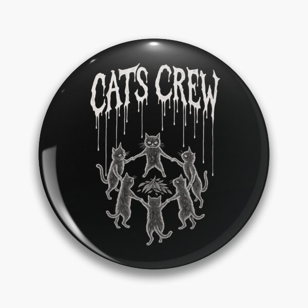 Item preview, Cats Crew Witchy Cat Coven Ritual Dancing Cats Circle Dark Aesthetic Gothic Grunge designed and sold by Yellowriversss.