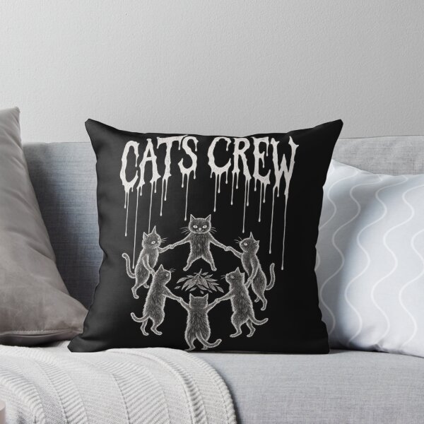 Item preview, Cats Crew Witchy Cat Coven Ritual Dancing Cats Circle Dark Aesthetic Gothic Grunge designed and sold by Yellowriversss.