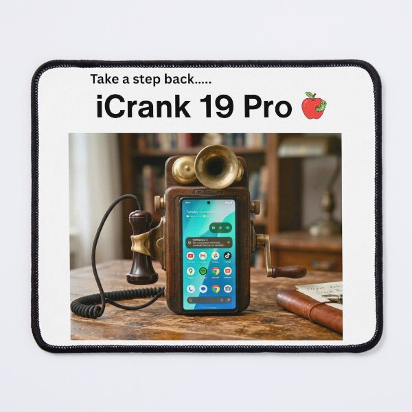 Item preview, Feeling overwhelmed by technology? Introducing iCrank 19 Pro designed and sold by Stuart Tingley.