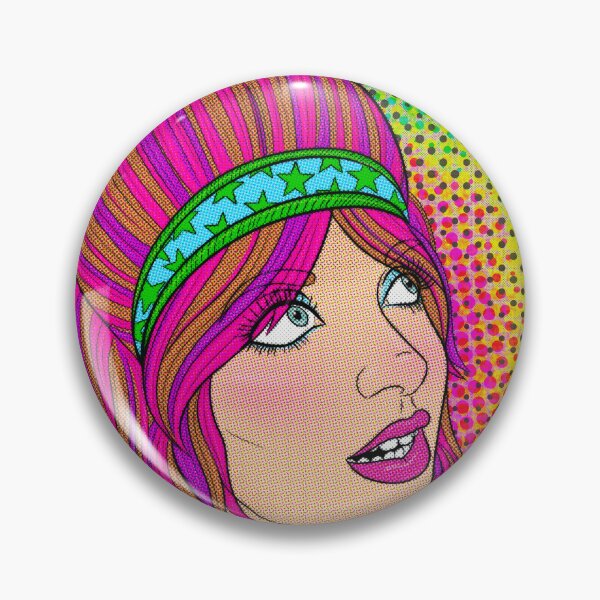 Item preview, PopArt Cool Girl (Lg) designed and sold by BadAssassinArt.